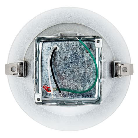 flat led lights for existing junction box|junction box led recessed light.